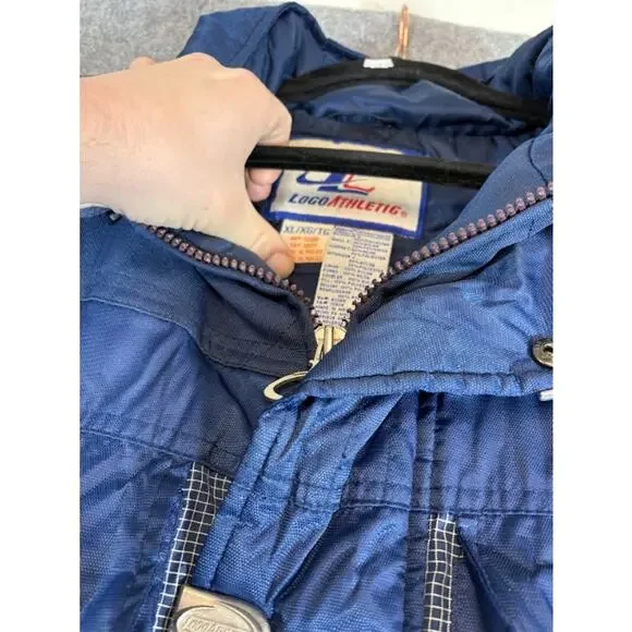 VTG 90s Iowa State Cyclones NCAA Logo Athletic Jacket Men XL College Windbreaker - Picture 5 of 8